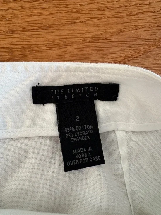 The Limited White Pencil Skirt Size 2 - Picture 4 of 6